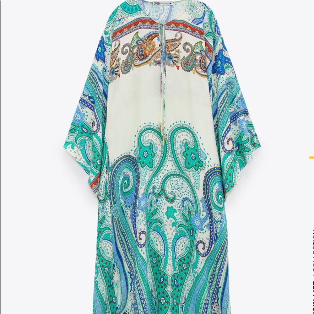PRINTED TUNIC DRESS